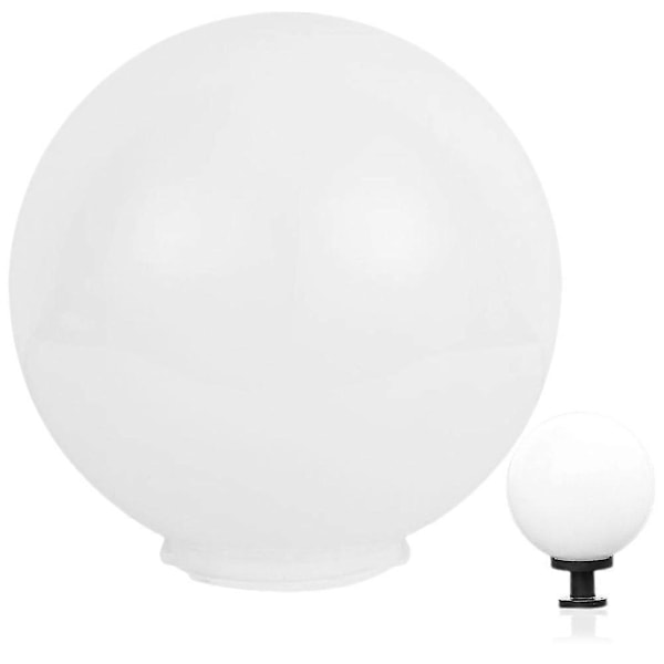 Akryl Udendørs Vandtæt Lampeskærm Udskiftning Rund Kugleform Lampe Cover Uden Base