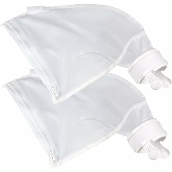 Nylon-poser for bassengrenser med glidelås, erstatning for Polaris 280 eller 480, flerbruksnettposer (2 stk)