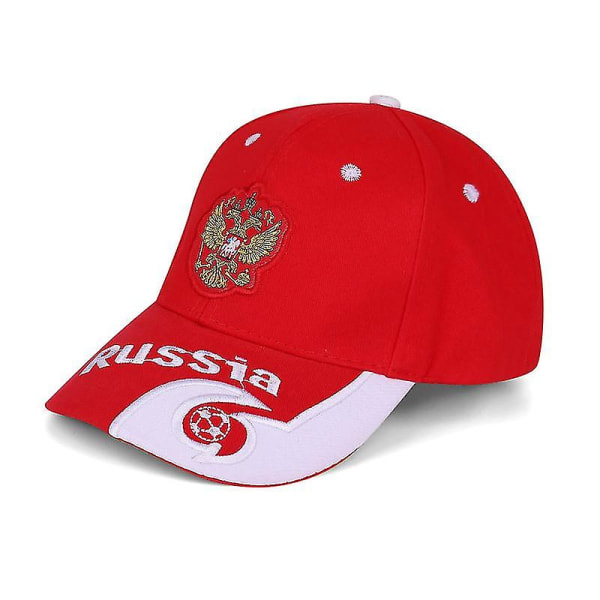 VM-hat Landsholdsbroderihat Viftetilbehør Solhat Trend Broderi-baseballkasket Russian