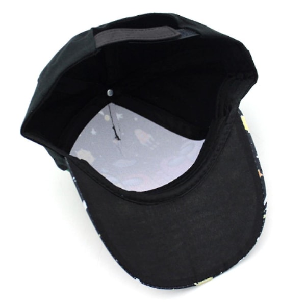 Among Us Cartoon Print Barnhattar för Barn Hippie Justerbar Casual Solskyddsmössa Trucker Cap för Pojkar Flickor D Pattern