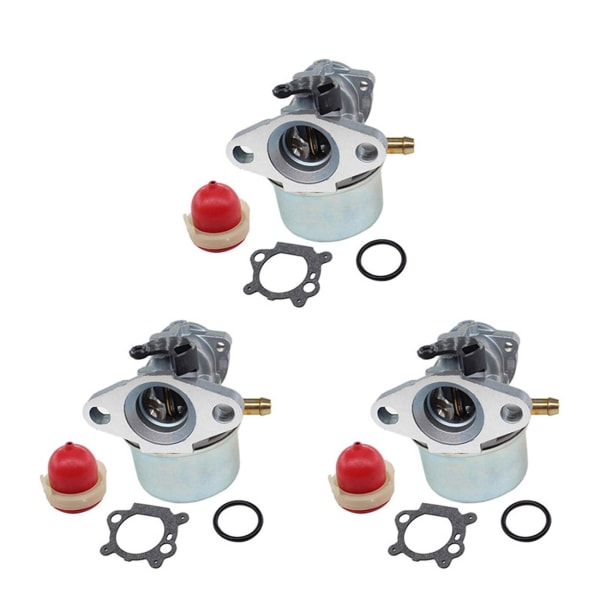 3x Mowers Carburetor For Engine 799868 498254 497347 497314 498170 Carb 4hp 5hp 6hp 6.75hp 6.5hp 7h