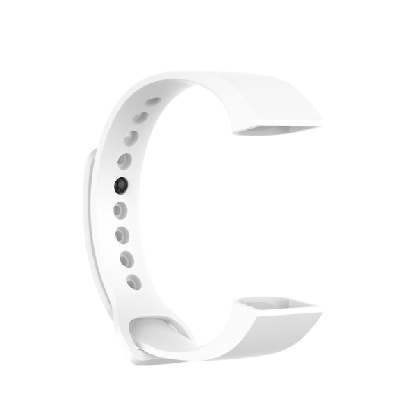 Armband för Redmi/för Xiaomi Mi Band 4c - Tjock, Säker TPU-Ersättningsarmband för Smartklocka _dayuan White