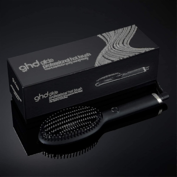 Glide Hot Brush - Varme børster for hårstyling (svart)