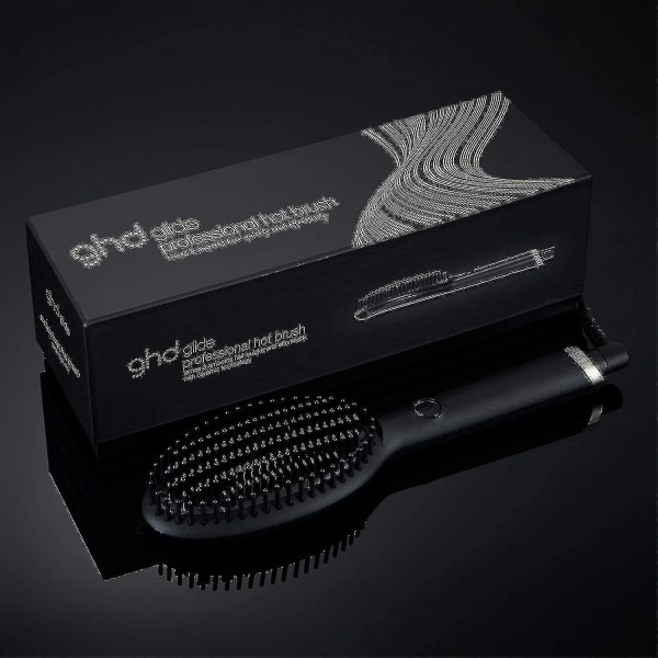 Glide Hot Brush - Varmebørster til hårstyling (sort)