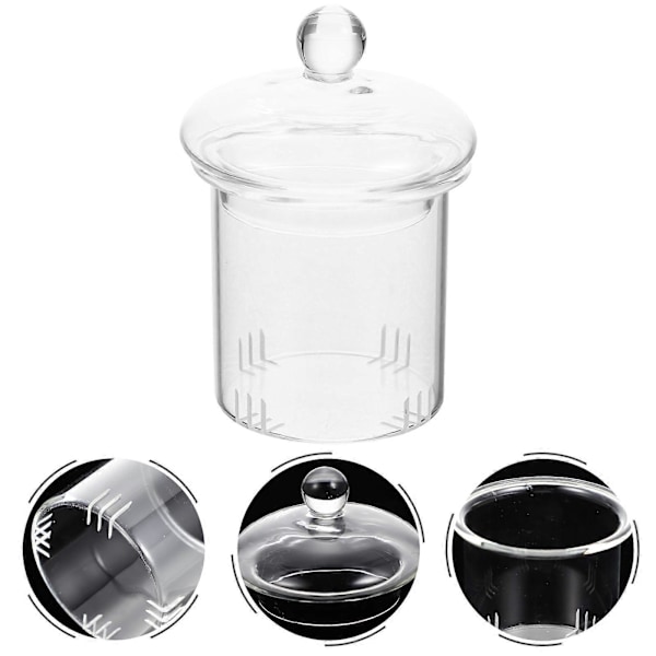 1 Sæt Transparent Te Filter Te Rest Si Loose Te Glas Brygger