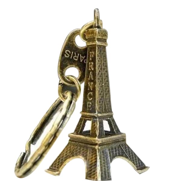 Nøglering Souvenir Paris Eiffeltårn Nøglering Bil Styling