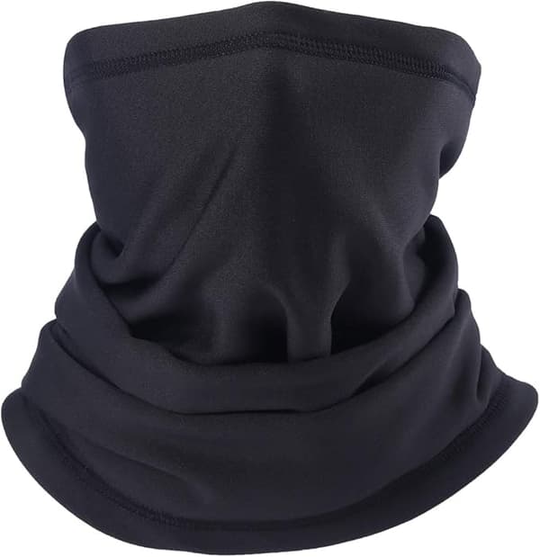 Vinterhalsduk i elastiskt material, mångfunktionell, vindtät, utomhus