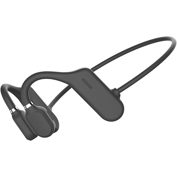 Bluetooth 5.0 Bone Conduction-hörlurar med Mic Open Ear Trådlösa svettsäkra stereohörlurar In-ear-hörlurar för jogging Löpning Körning Cykling