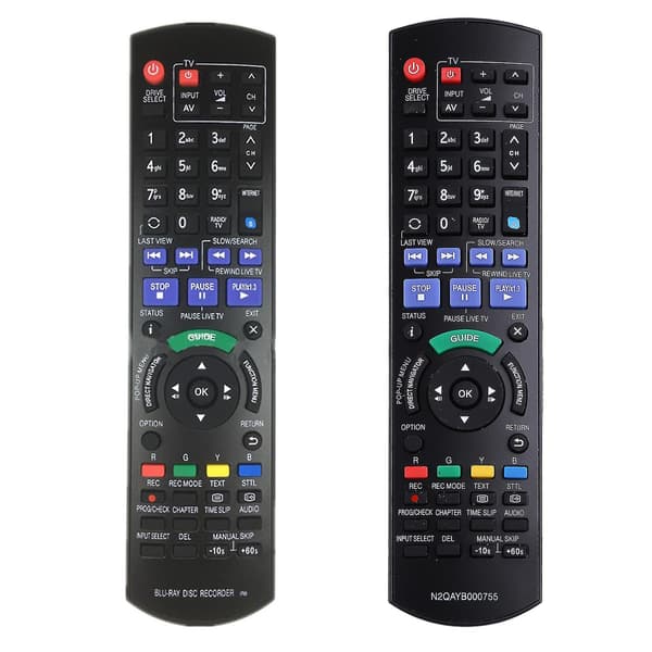 Slitstark Blu-ray Disc Recorder Fjärrkontroll Ersättning För Panasonic