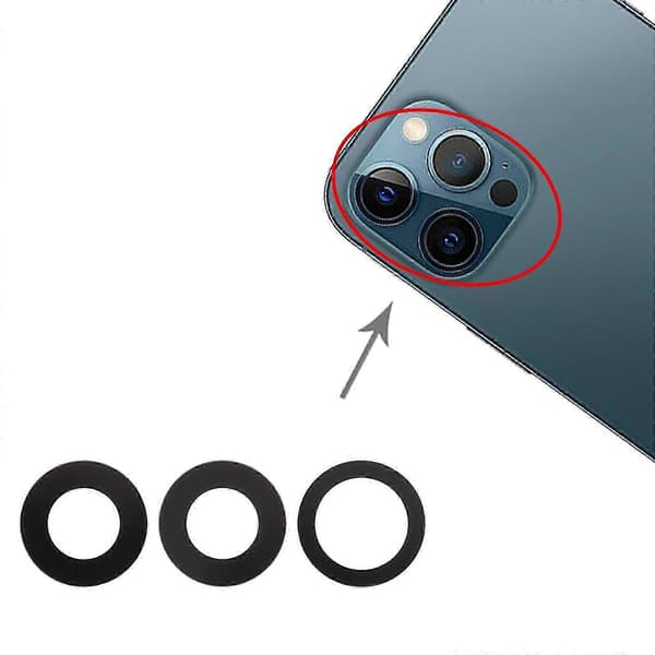 Bakre kameralins för iPhone 12 Pro Max-Bra