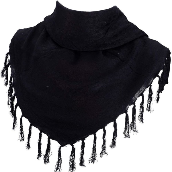 100% Puuvillainen Huivi Sotilas Shemagh Arabi Tactical Desert Keffiyeh Paksuuntunut Pää- ja Kaulan Huivi Kääre