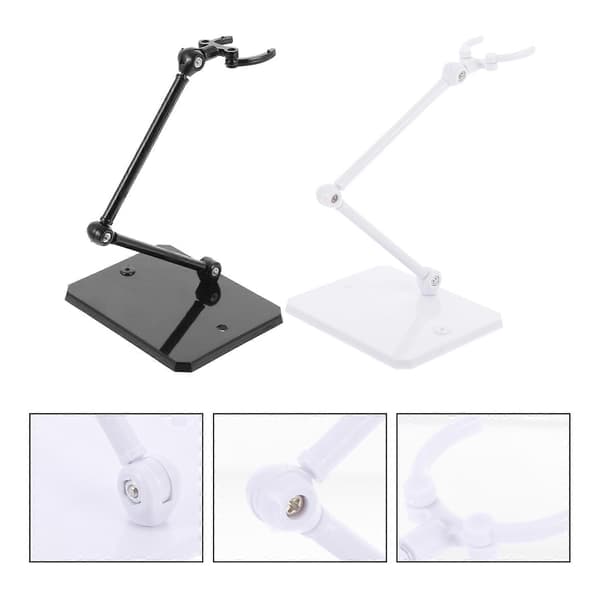 2 stk. Multifunktionelle Actionfigur Stativer Butik Model Hylde Legetøj Dukke Display Stativer