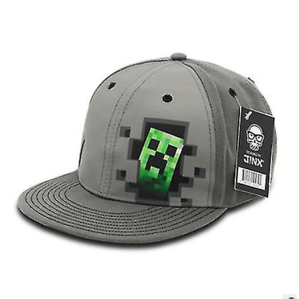 Minecraft Snapback Baseball Cap Mænd Kvinder Bomuld Baseball Cap Åndbar Solhat tyyli 2