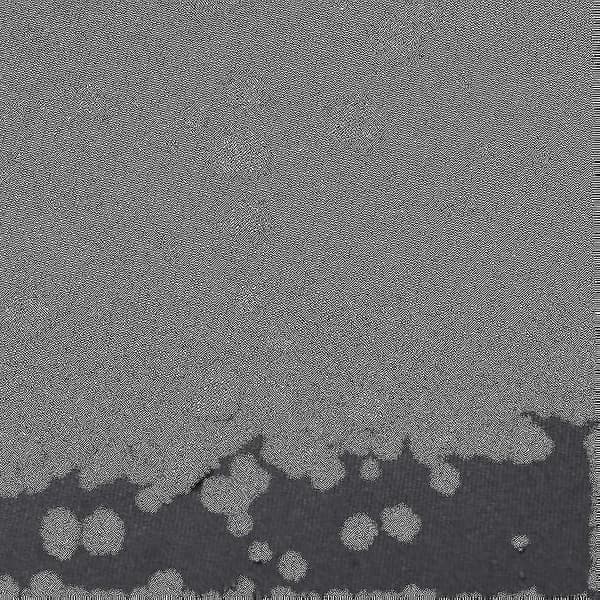Vattentät Duschdraperi Badrumsduschdraperi Foder Dark Gray 180x180cm