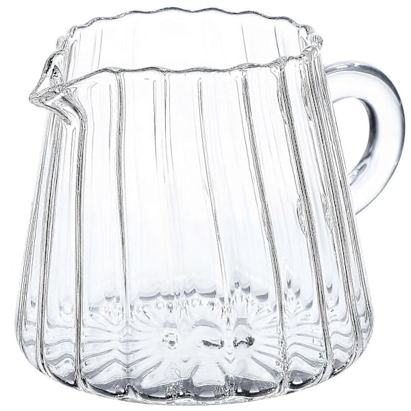 Flødekande Glas Mælkekande Glas Mælkeskumningskande Glas Mælkekande Mælkekop Tekop Til Hjemmerestaurant