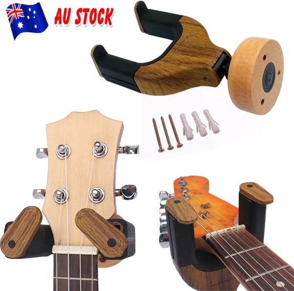 Gitarrväggfäste Hängare Gitarrväggkrok Stativ Hemstudio Gitarrhållare för Akustisk Elektrisk Bas Ukulele Mandolin