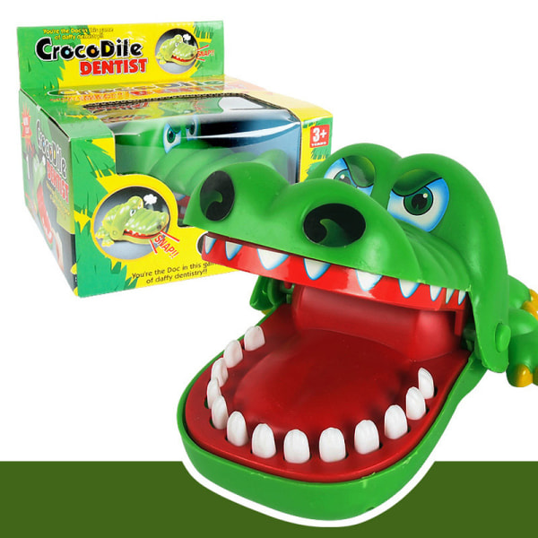 Krokodillebidende fingerlegetøj Bidefingerlegetøj Krokodilleforældre-barn børn Tricky legetøj