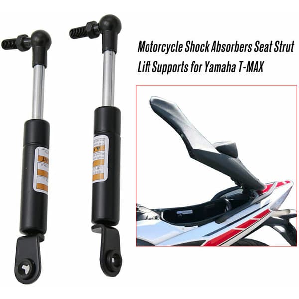 Løftelig Saddelben Til Yamaha Tmax 500 530 (sort)