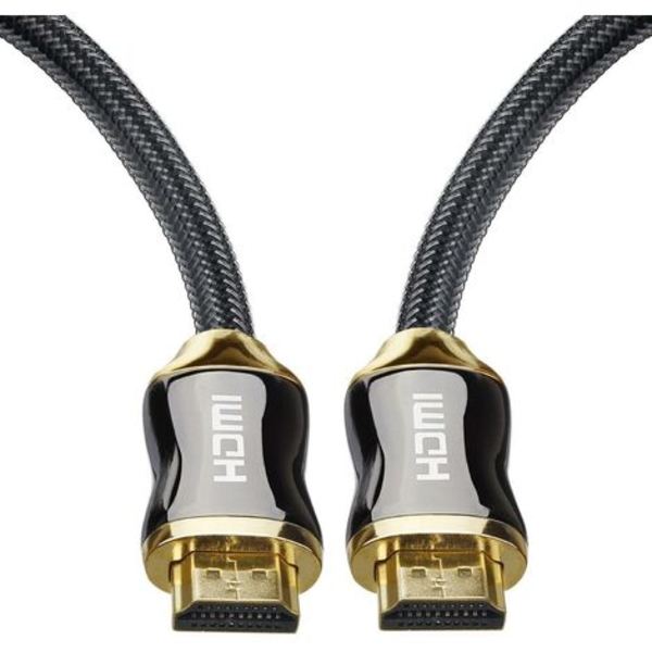 4K HDMI-kaapeli 2M - Ammattimainen Ultra HD 2160p 4K 3D Full HD Punottu Nylon HDMI 2.0 -kaapeli