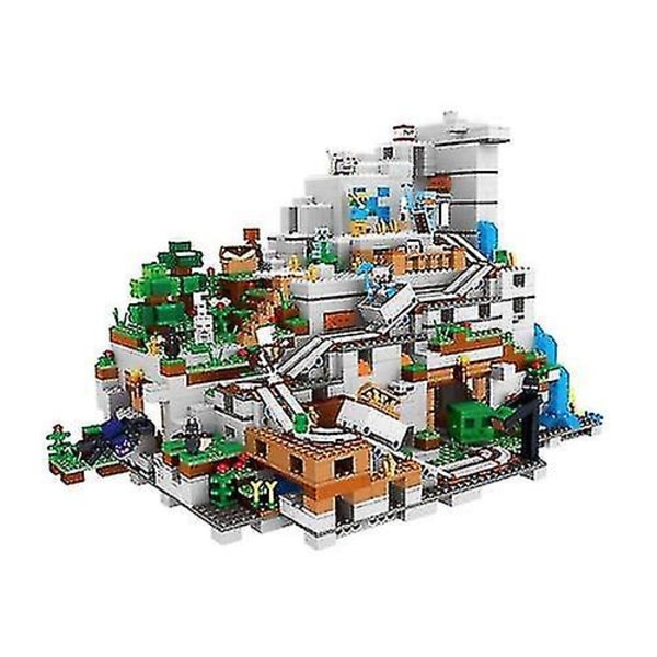 Aleko Minecraft byggesæt The Mountain Cave Minecraft My World Series Fit julegave