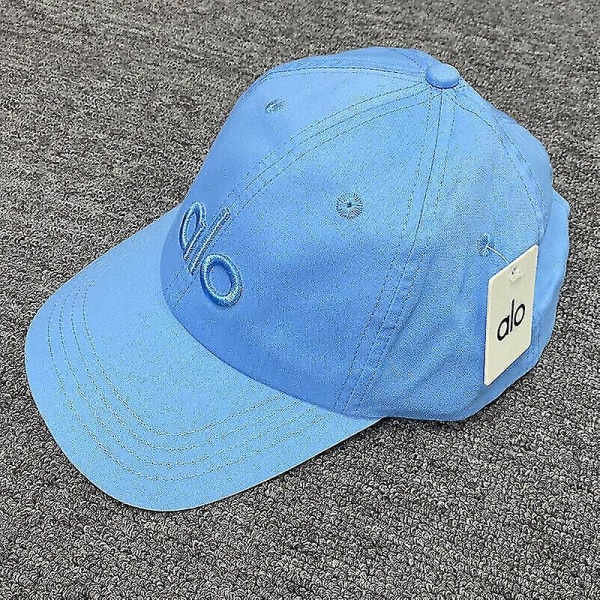 Alo Yoga Unisex Baseball-lippis, Kirjailtu Ankakuonolippis, Auringonsuojauslippis I