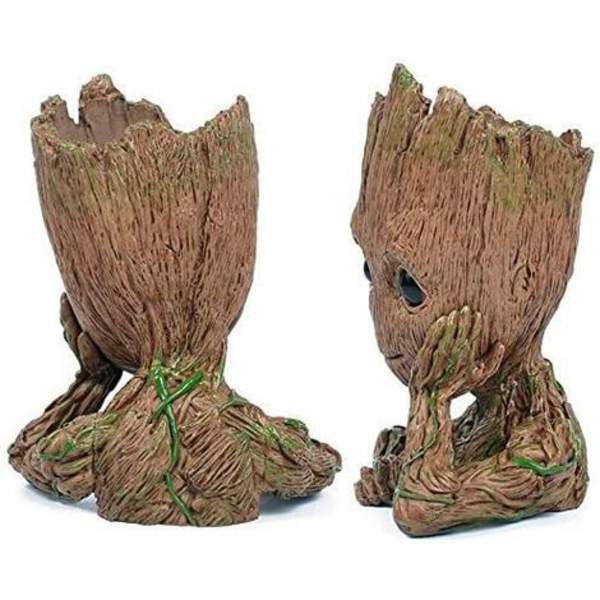 Baby Groot Blomsterpot - Figur til Planter og Penne - Perfekt som Gave