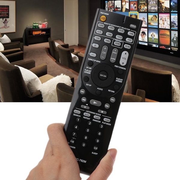 Fjernbetjening til Onkyo Forstærker AV Receiver Controller HT-R390 HT-R290 HT-R380 HT-R538 HT-RC230 Black