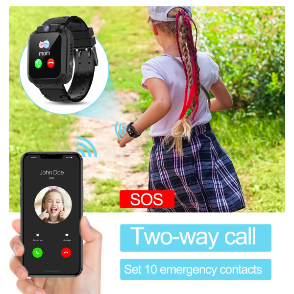 Smartwatch för barn, Kids GPS Smart Watch Vattentät
