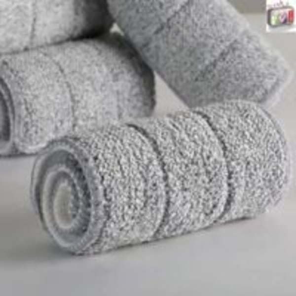 Mikrofiber Kostesæt Tilbehør - Auto Clean And Dry - Udskiftnings Mikrofiber/Puder Til Kosteskafte