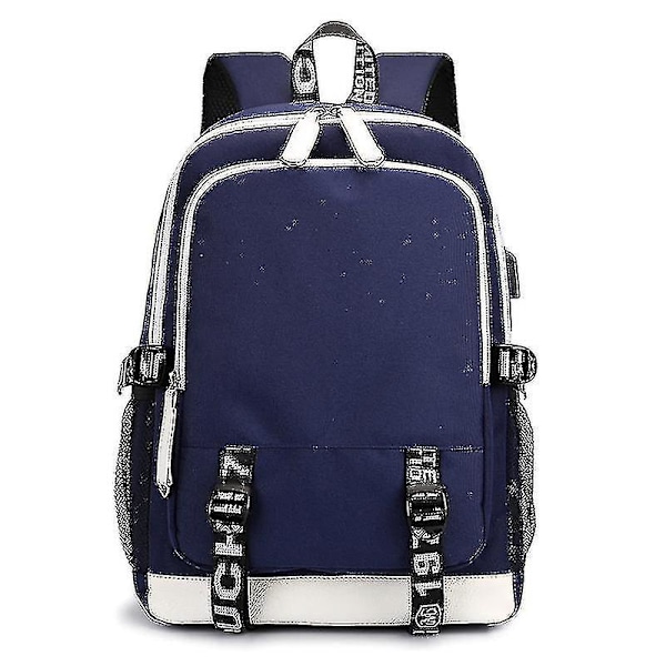 Marshmallow Ryggsäck 3d Lysande Skolväska Barn Pojke Dj Marshmallow Musik Ryggsäck Unisex Barn Flickor Dam Laptop Ryggsäck Herr Resväska A7