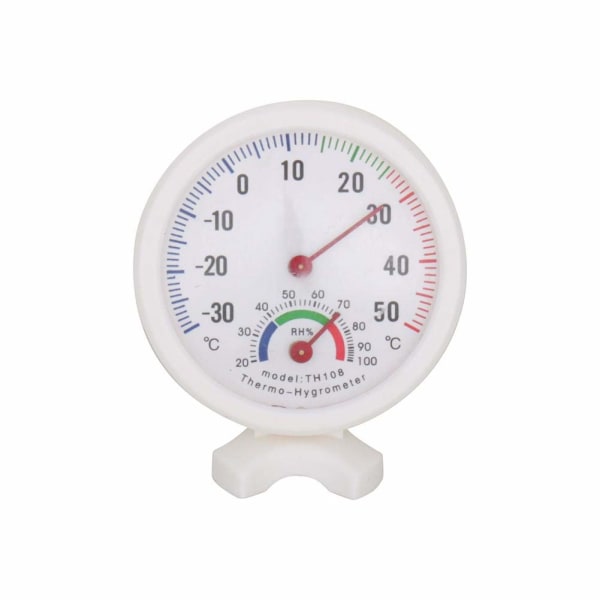 Indendørs Analog Temperatur- og Luftfugtighedsmåler, Hygrometer Termometer 30~50°C