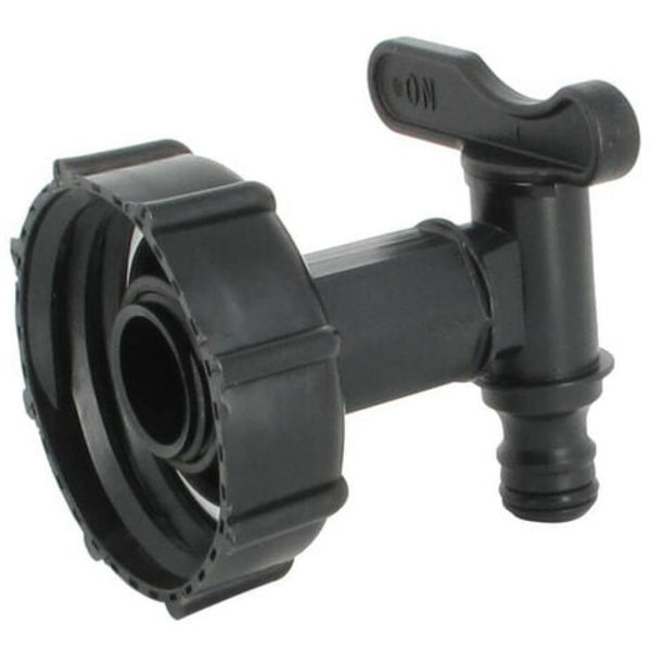 S60X6-koppling - HDPE-kran för 1000 L vattentank