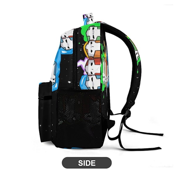 v577 Castle Crashers Barnas Skoleveske Casual Skulderbag Satchel Ryggsekk Trykk Bokveske Ryggsekk for Gutter JenterxsSJB577