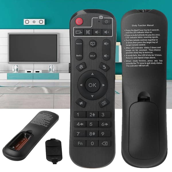 Fjernkontroll for Nexbox A95x Android 7.1 Set-top Box Android TV-boks for Smart IR Fjernkontroll Set-top Box
