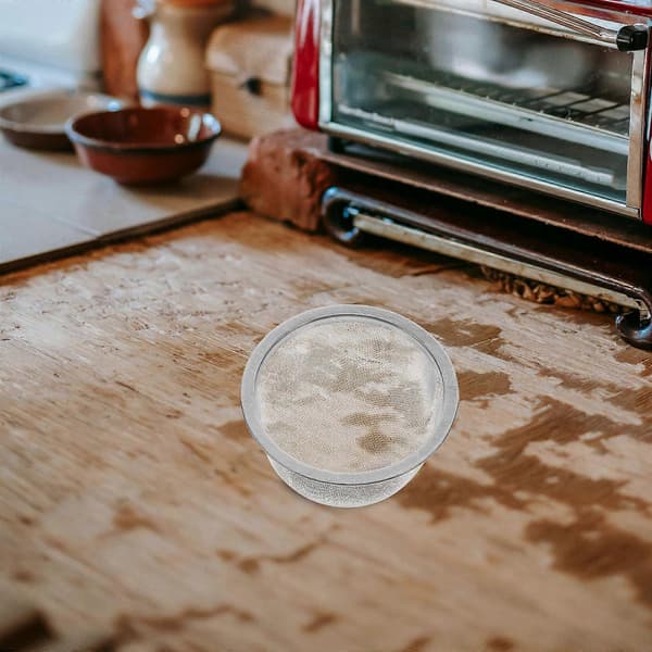 4 stk. tefilter i rustfrit stål, holdbart tesigte, hjemmetesigte, teinfuser