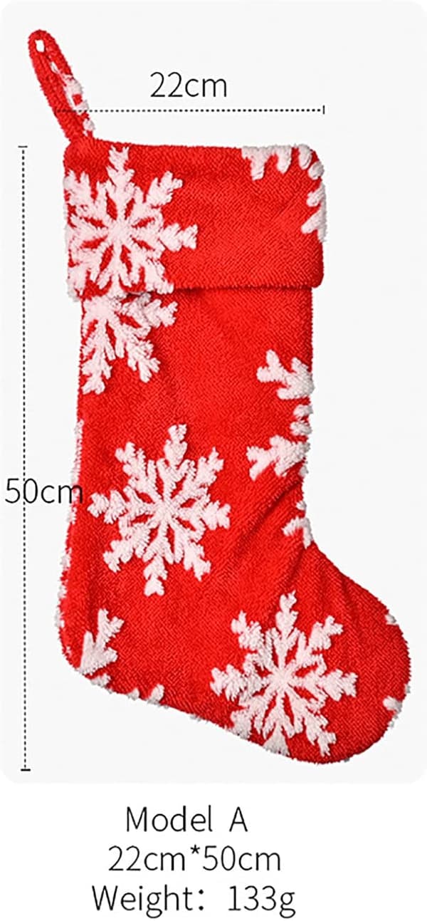 Jule-strømper Santa støvelpynt