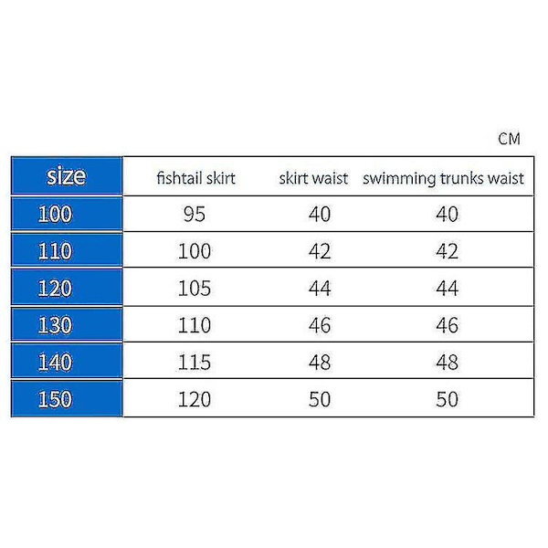 3-delad flicka sjöjungfru badkläder för simning sjöjungfru kostym bikini set style2 130