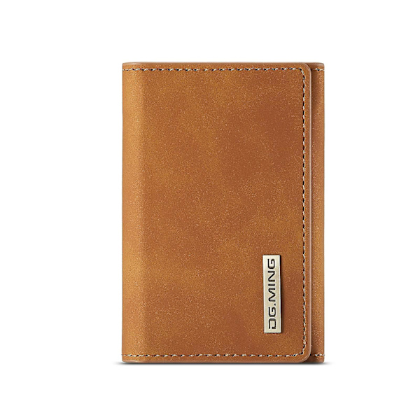 Dg.ming M1-serie 3-facks Multi-kortplånbok Brown