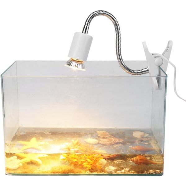 Skilpaddevarmepære varmesender E27-lampe for reptiler og amfibier eller kjæledyr (50W)