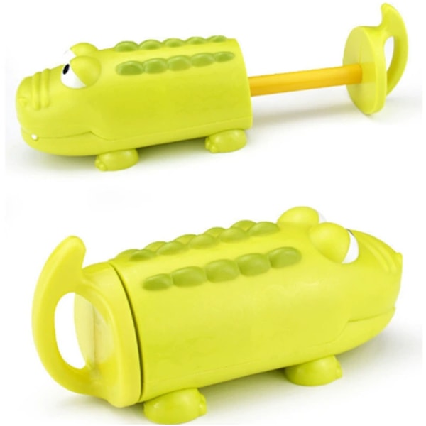 Svamp vandpistol, skum EVA vandkanon, udtræks højtryks vandpistol legetøj, Amazon, strand vandlegetøj 18cm crocodile water gun