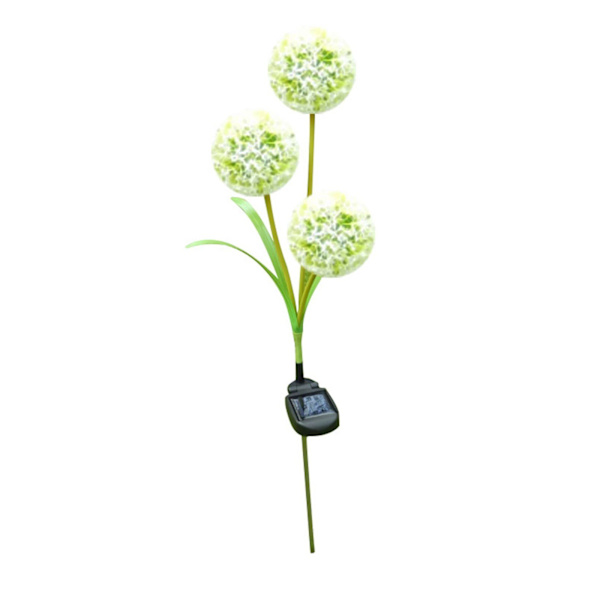 Solcelleblomstlys Udendørs Have Græsplæne Landskab Lampe Simuleret Vandafvisende Blomst Natlys Landskab Lampe