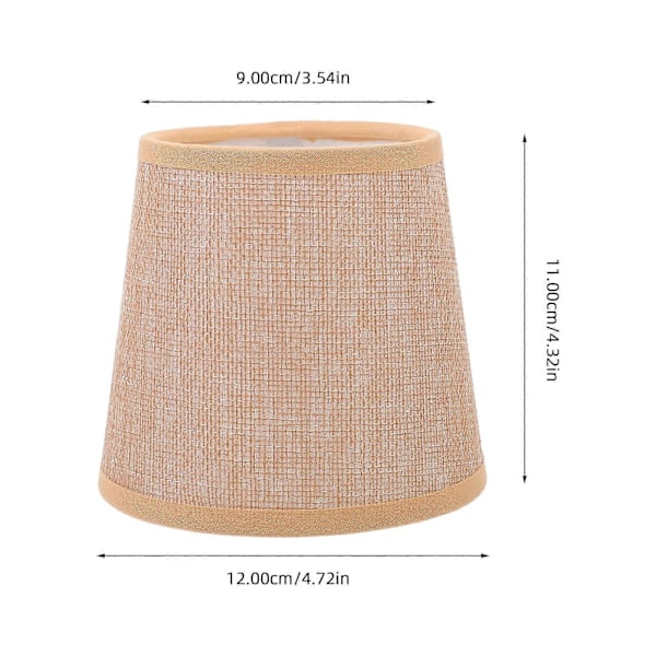 2 st Lampskärm Bordslampa Skydd Bordslampa Skydd Ersättningslampskärm för Sängbord Studierum E14