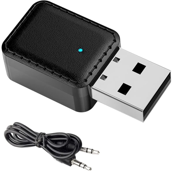 2-i-1-USB-Bluetooth-5.0-adapter med 3,5 mm-digital ljudkabel
