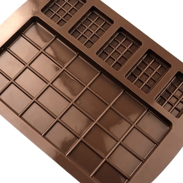 Silikoneforme til chokolade, silikoneforme til brudchokolade og energibarer