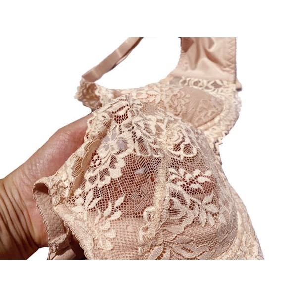 Silikone falske bryster CD cross-dressing bryst-bh, Ingen brystimplantater White 85C