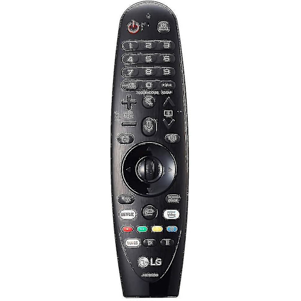 LG Magic-fjärrkontroll kompatibel med många LG-modeller, Netflix och Prime Video snabbknappar fk