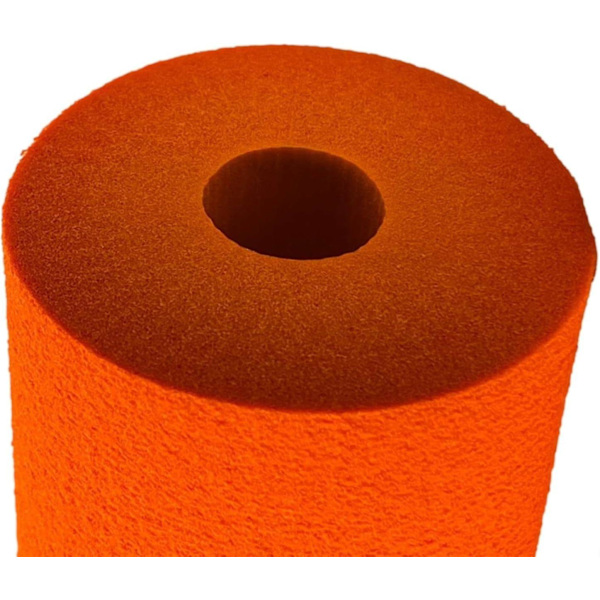 Jalkapidennysten painopenkin korvaavat osat, 2 kpl Oranssit 140 mm Jalkavaahtopalat Rullat