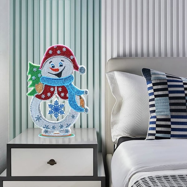 DIY 5D Mosaik Kristall Diamantmålning Julgran Hantverk