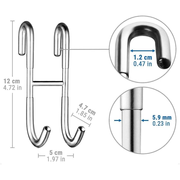 Brusevægskrog Meget Letvægts Badeværelseskrog Brusevægsudtrækkerholder Til Glasbrusevæg, Håndklædeholder Og Brusevægskrabereholder, 12cm