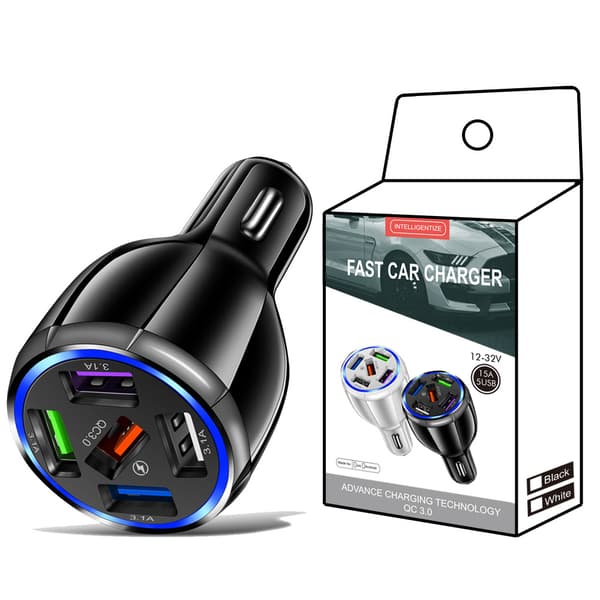 Den nye Qc 3.0 hurtige biloplader